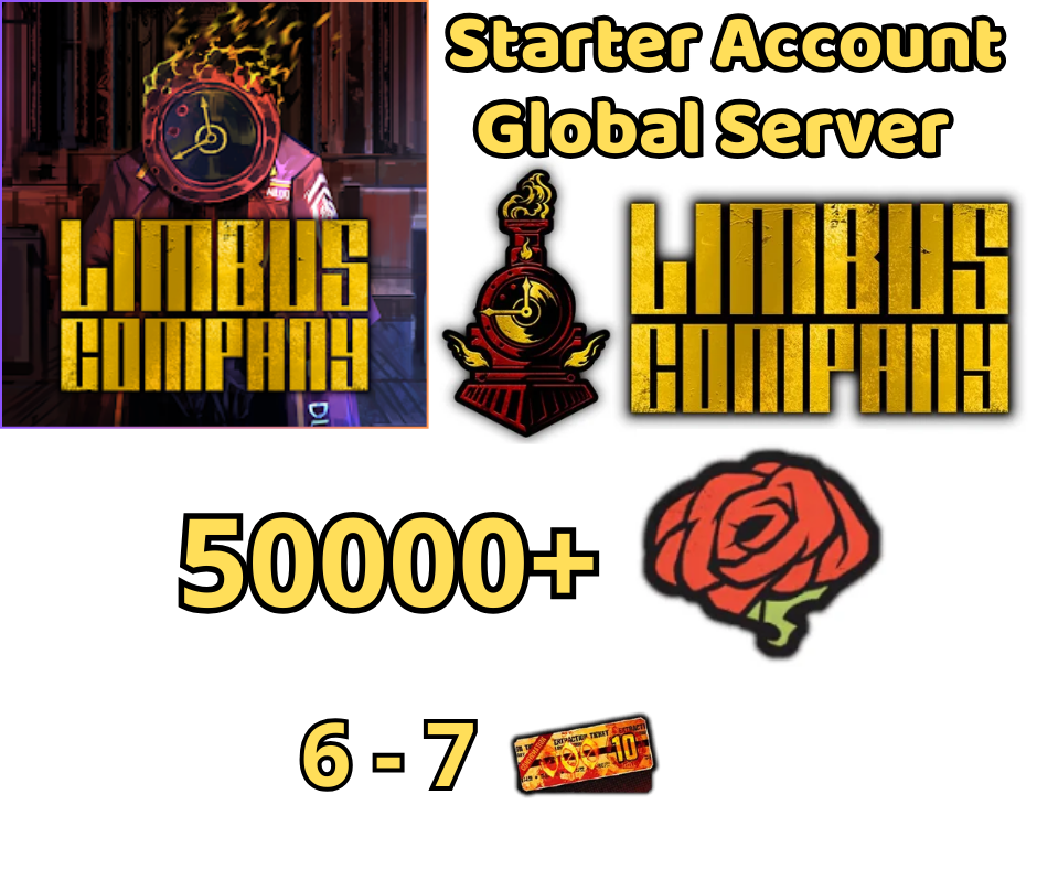 [GLOBAL]Limbus Company Starter Account 50k Lunacy
